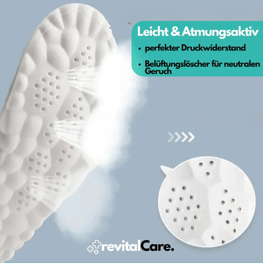 Miesten ja Naisten 4D Kengän Pohjalliset Mukautuva Tuki 5