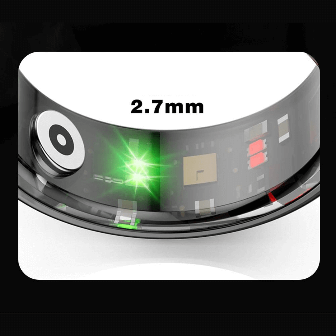 Miesten ja Naisten Terveysmittari Sormus 5