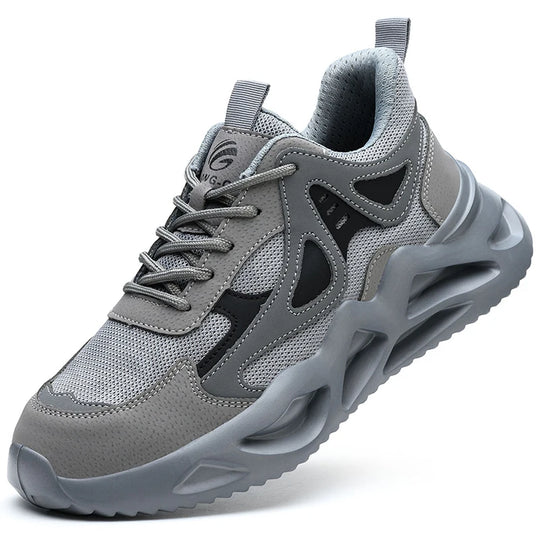 Miesten ja Naisten Turvakengät Teräsvarpain Mukautuva Rakenne 9