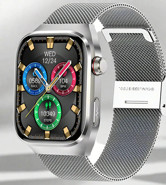 Miesten ja naisten Älykello AMOLED-näytöllä 12