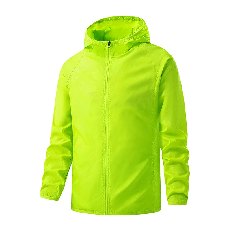 Miesten ja naisten Vaellustakki Vedenpitävä Aurinkosuoja Tuulenpitävä Unisex Ulkoilutakki 11