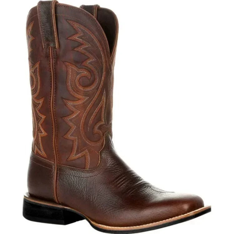 Miesten keinonahkaiset cowboy-saappaat 0