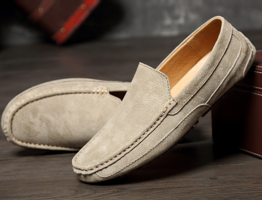 Miesten Loafer-kengät Tyylikäs Nahka Ergonominen Muotoilu-1