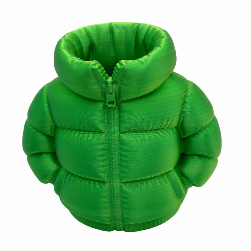 Mini Puffer Jacket Kynäteline Leikkisä Pöytätarvike 11