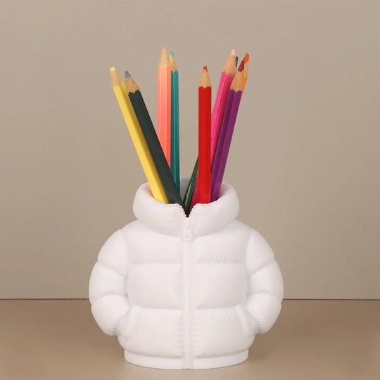 Mini Puffer Jacket Kynäteline Leikkisä Pöytätarvike 7