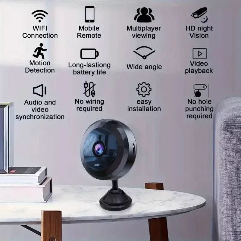 Mini WiFi-kamera 1080P HD Kompakti Valvontalaite 4