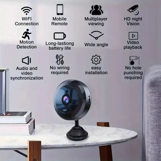 Mini WiFi-kamera 1080P HD Kompakti Valvontalaite 4