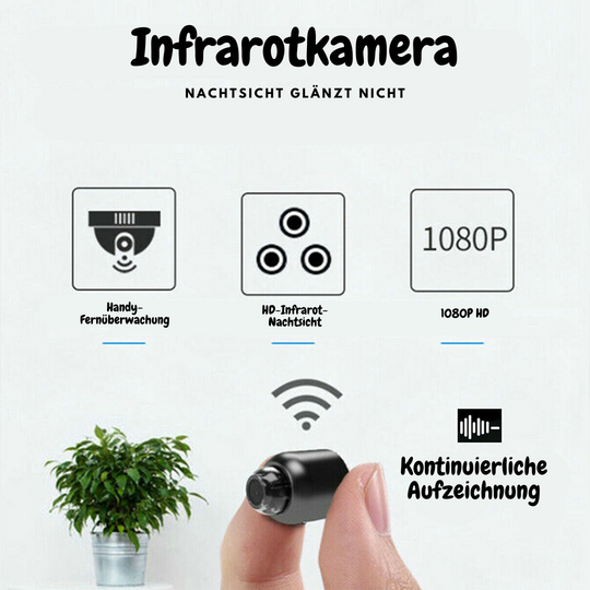 Mini WiFi -kamera Kompakti Suoratoisto 5