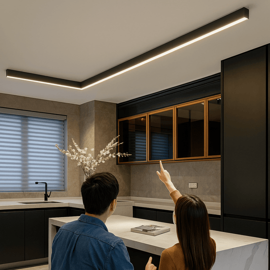 Minimalistinen LED-kattovalaisin Skandinaavinen Muotoilu 3
