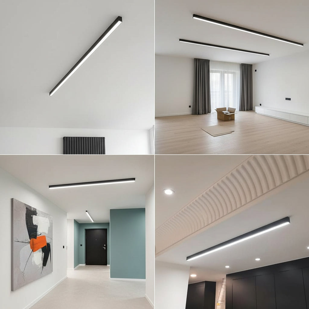 Minimalistinen LED-kattovalaisin Skandinaavinen Muotoilu 6
