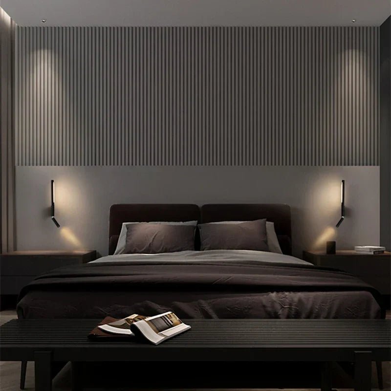 Minimalistinen Seinävalaisin Sisälle Moderniin Sisustukseen LED Valaistus 3