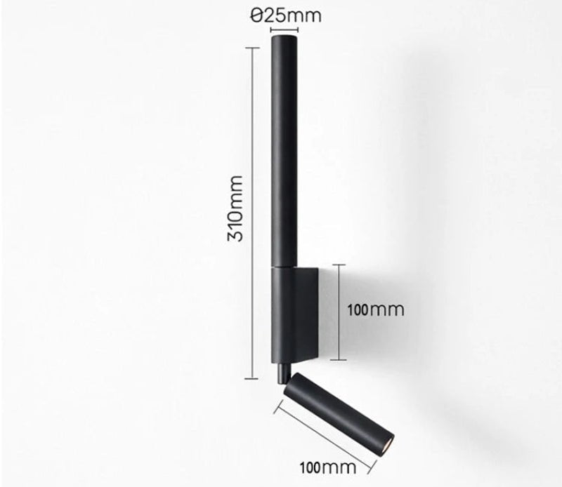 Minimalistinen Seinävalaisin Sisälle Moderniin Sisustukseen LED Valaistus 5