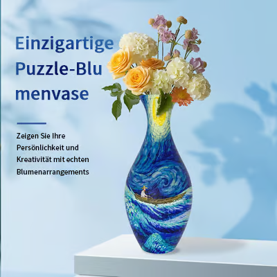 Moderni 3D Palapelin Maljakko DIY -kodinsisustus 10