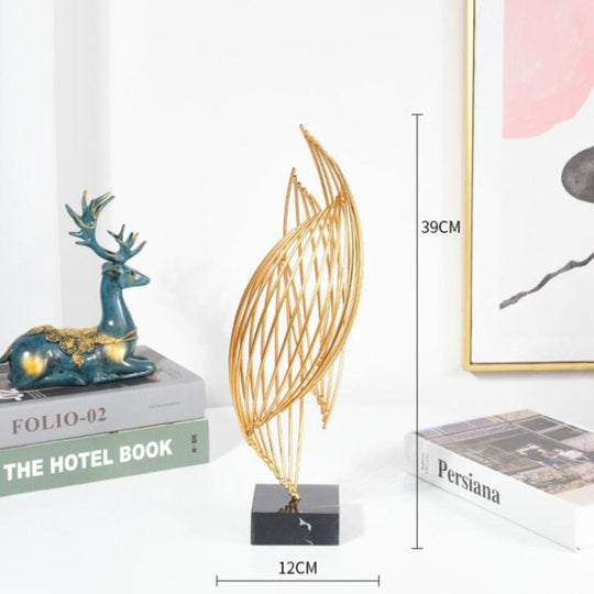 Moderni Aaltoileva Koriste Sisustukseen 5