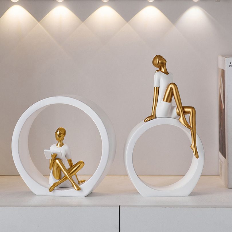 Moderni Abstrakti Pöytäkoriste Tytöille 1