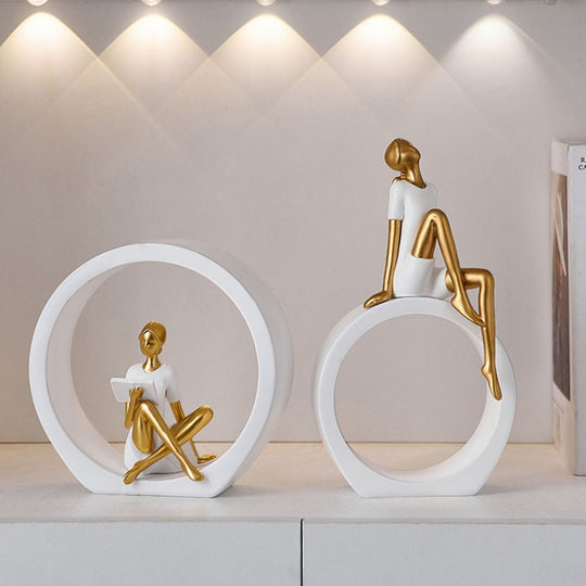 Moderni Abstrakti Pöytäkoriste Tytöille 1