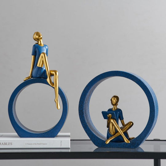 Moderni Abstrakti Pöytäkoriste Tytöille 2