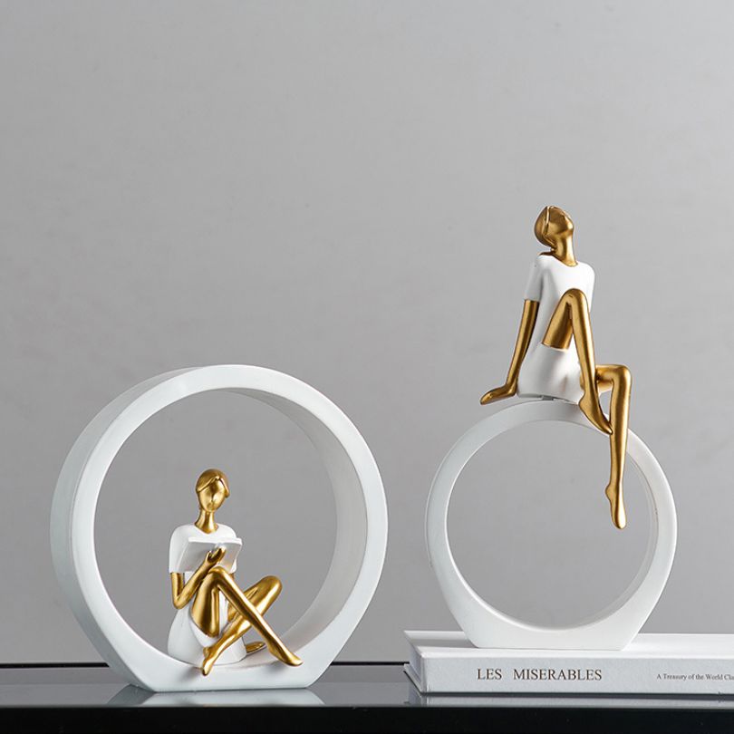 Moderni Abstrakti Pöytäkoriste Tytöille 3