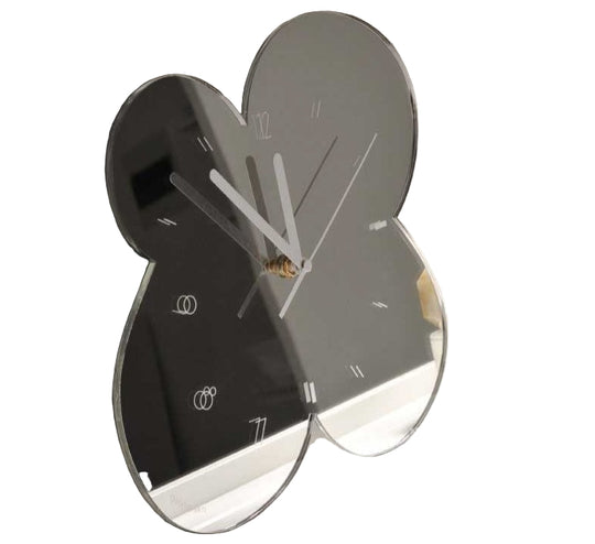 Moderni Akryylipeilikukkaseinäkello 0