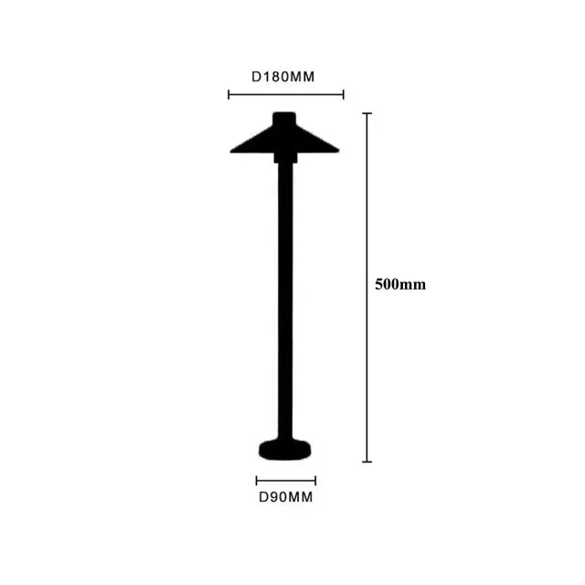 Moderni Aurinko-LED Ulkovalaisin Polkuvalaistus 0