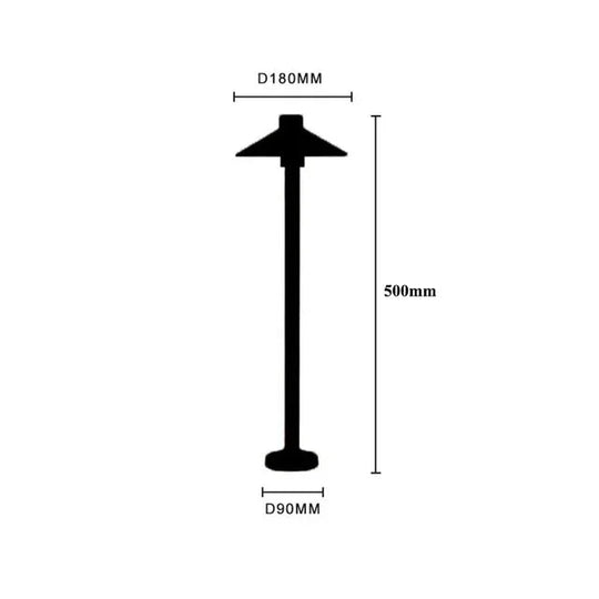 Moderni Aurinko-LED Ulkovalaisin Polkuvalaistus 0