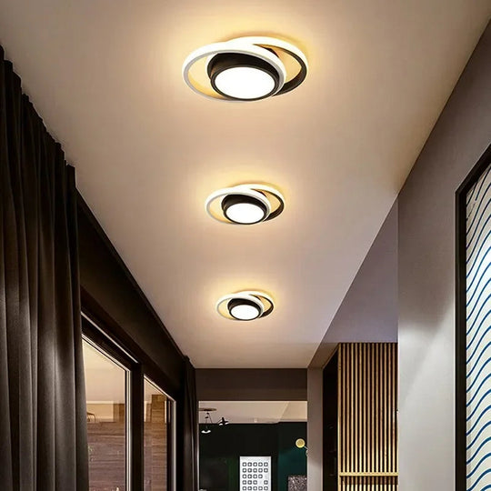 Moderni LED-kattovalaisin 18W Kaksirenkaalla 2