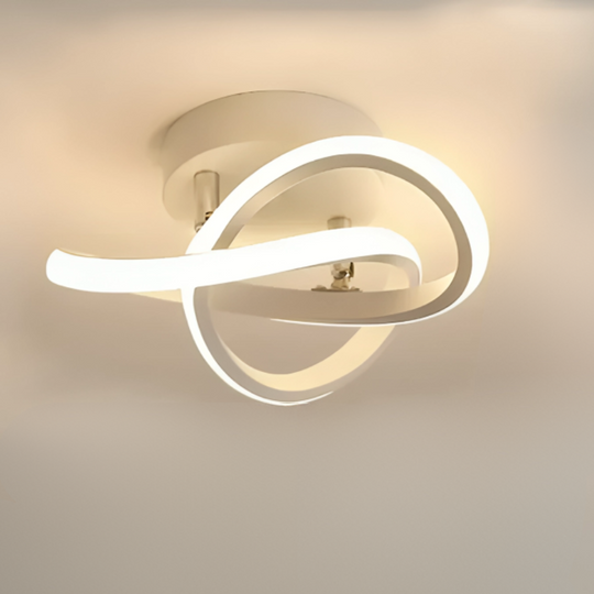 Moderni LED-kattovalaisin 18W Kaksirenkaalla 5
