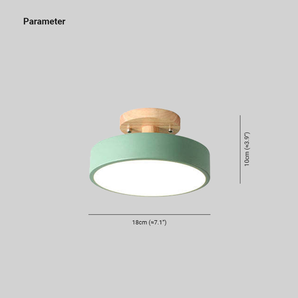 Moderni LED-kattovalaisin Alaric 3