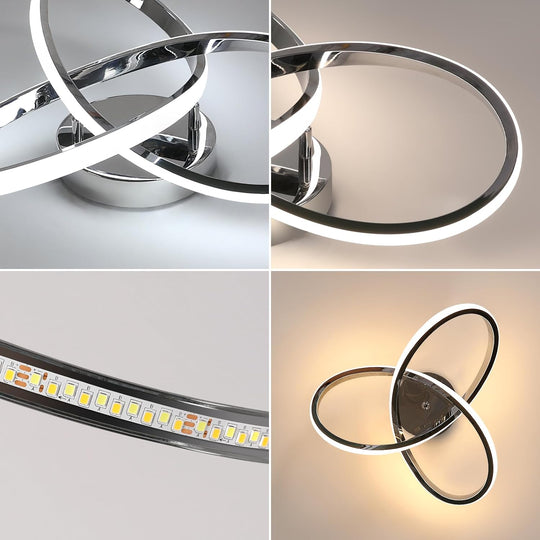 Moderni LED-kattovalaisin Kukka Design 1