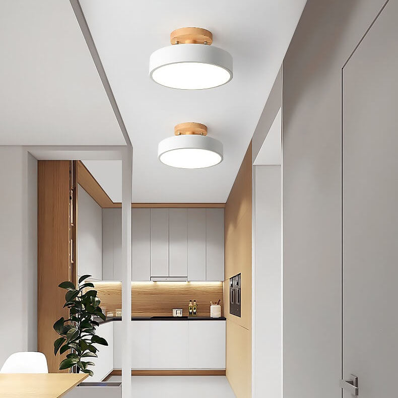 Moderni LED-kattovalaisin Pyöreä Muoto 0