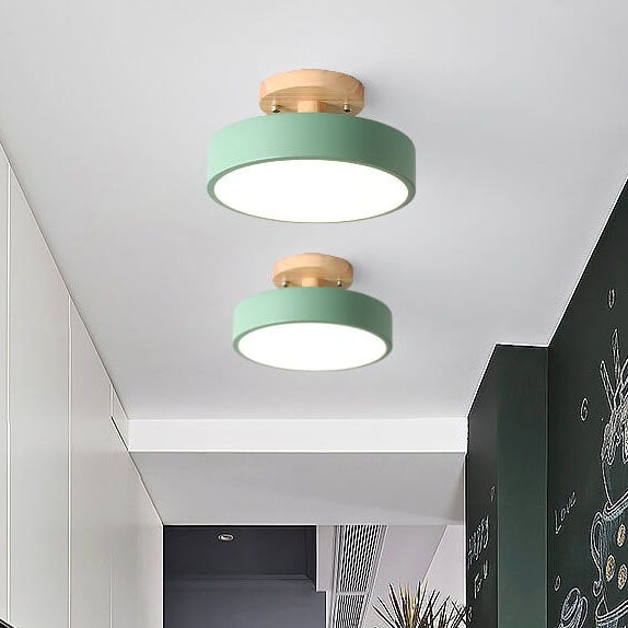Moderni LED-kattovalaisin Pyöreä Muoto 1