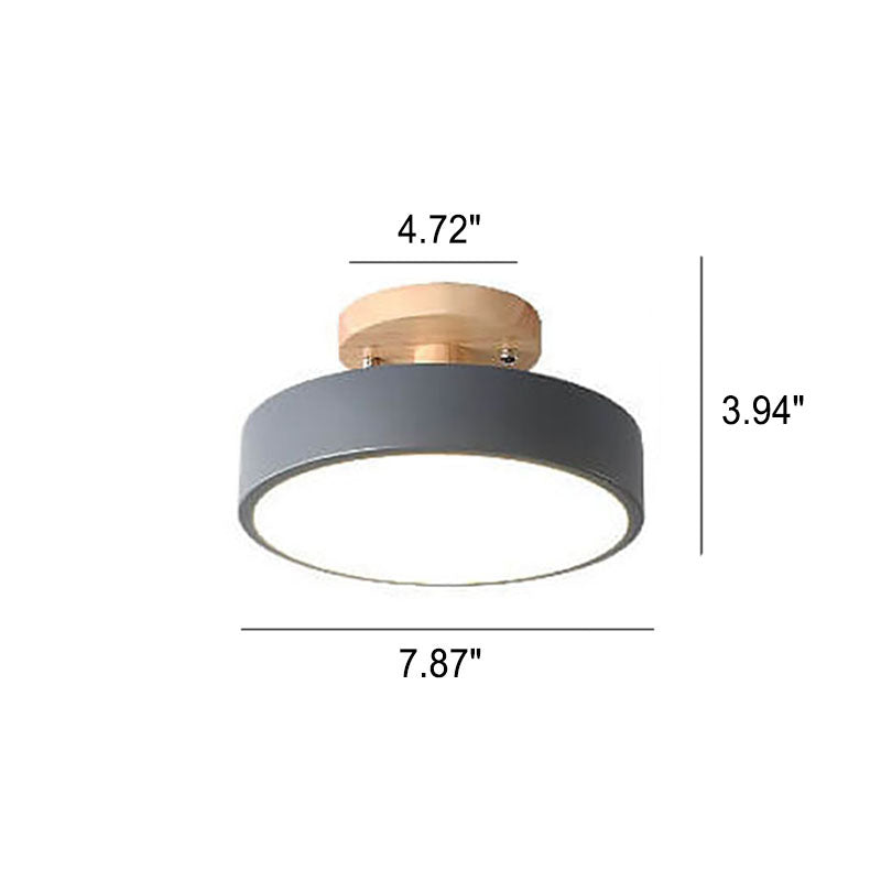Moderni LED-kattovalaisin Pyöreä Muoto 11