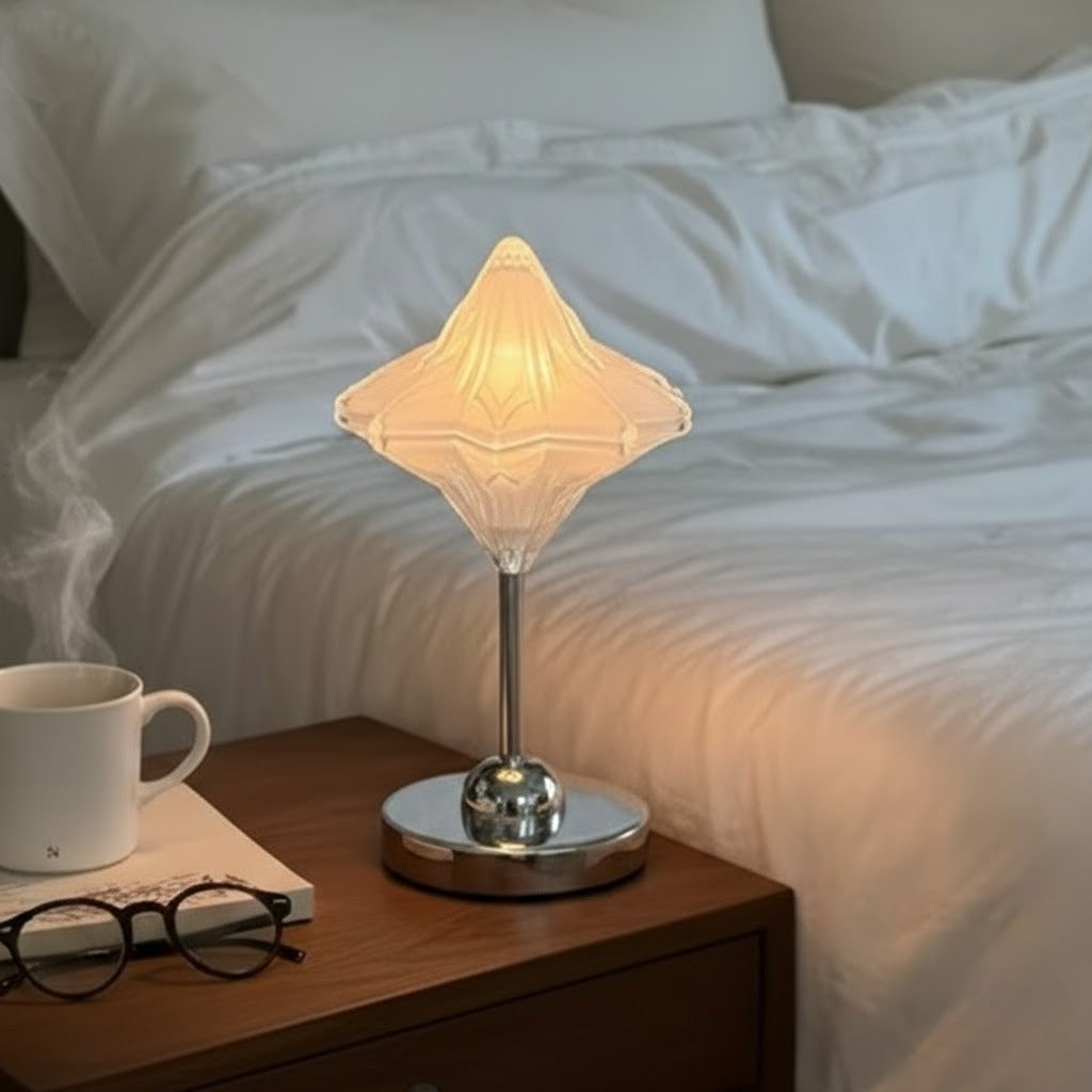 Moderni LED-pöytälamppu Kosketusohjauksella Minimalistinen Muotoilu 6