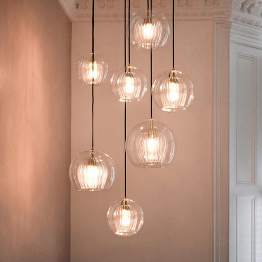 Moderni LED-riippuvalaisin Aurora Sphere 8