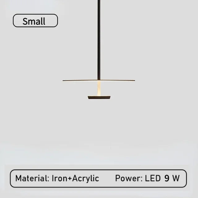 Moderni LED-riippuvalaisin Minimalistisella Muotoilulla 5
