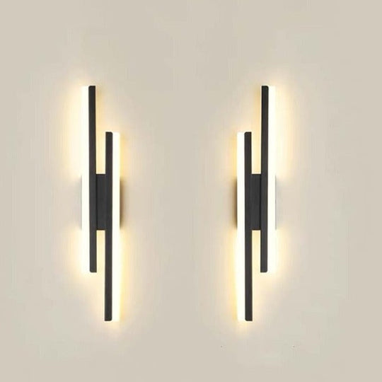 Moderni LED-seinävalaisin Yksinkertainen Tyylinen 9