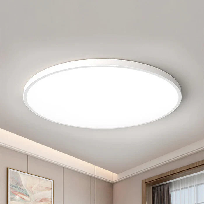 Moderni LED Kattovalaisin Pyöreä Muotoilu Olohuoneen Valaisin 6