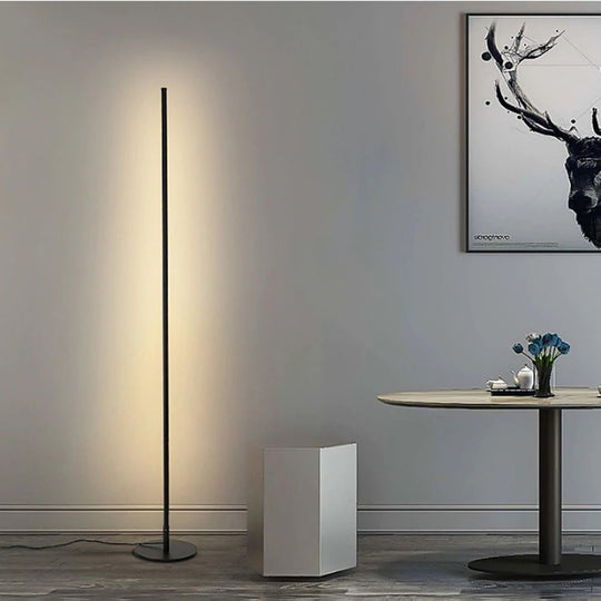 Moderni Lattiavalaisin Minimalistisella Muotoilulla Kuun Vaiheista 4
