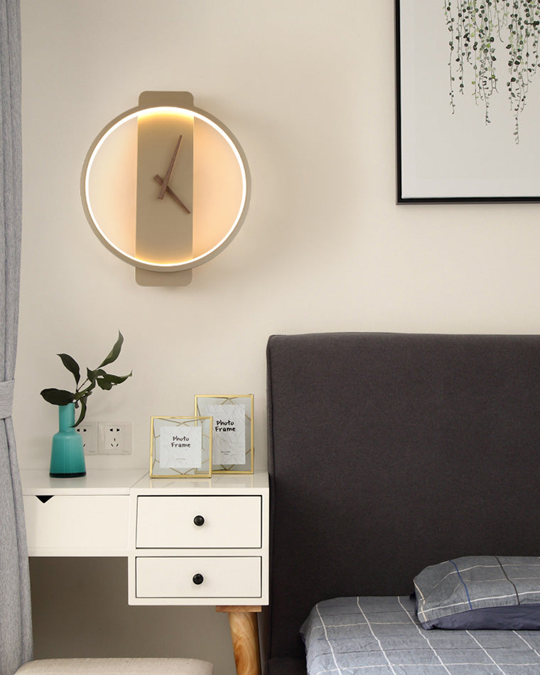 Moderni Minimalistinen Seinäkello LED-valolla 3