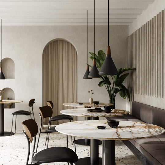 Moderni Riippuvalaisin Kartio Design Teollinen Tyyli 3