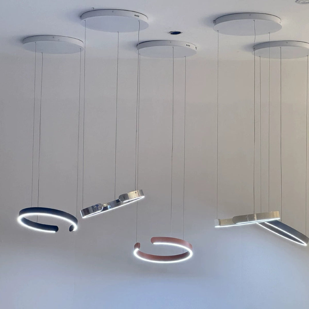 Moderni Riippuvalaisin Pyöreä Muotoilu Himmennettävä 6