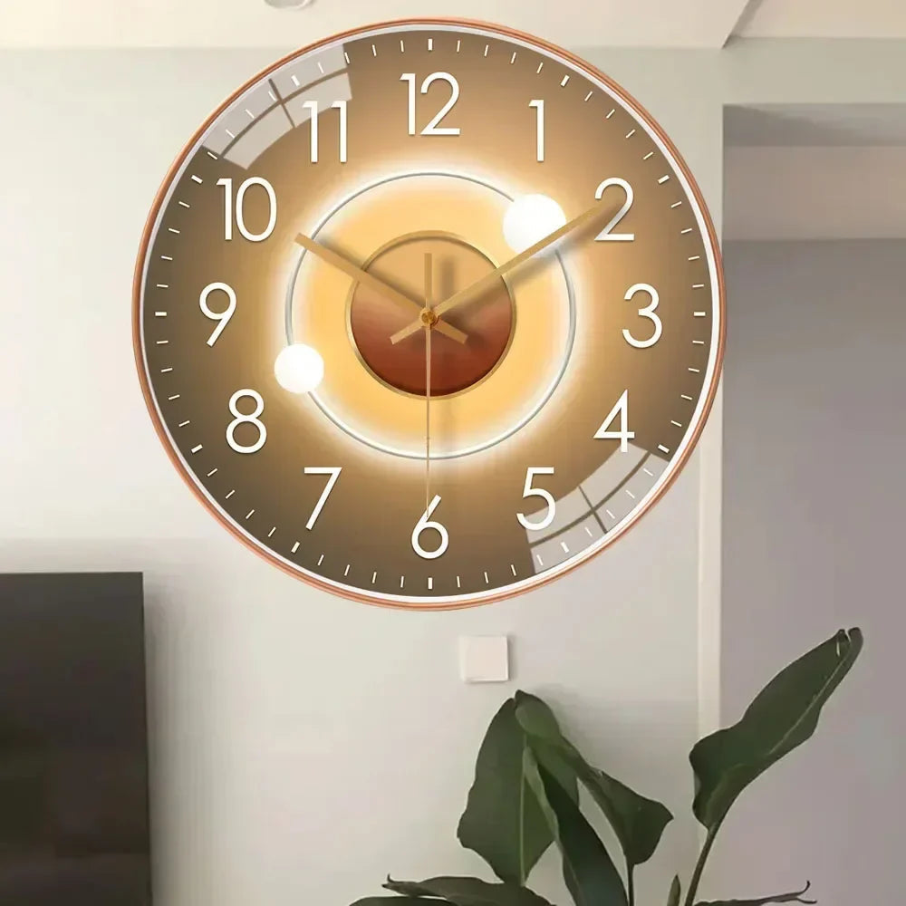 Moderni Seinäkello Minimalistisella Muotoilulla 6