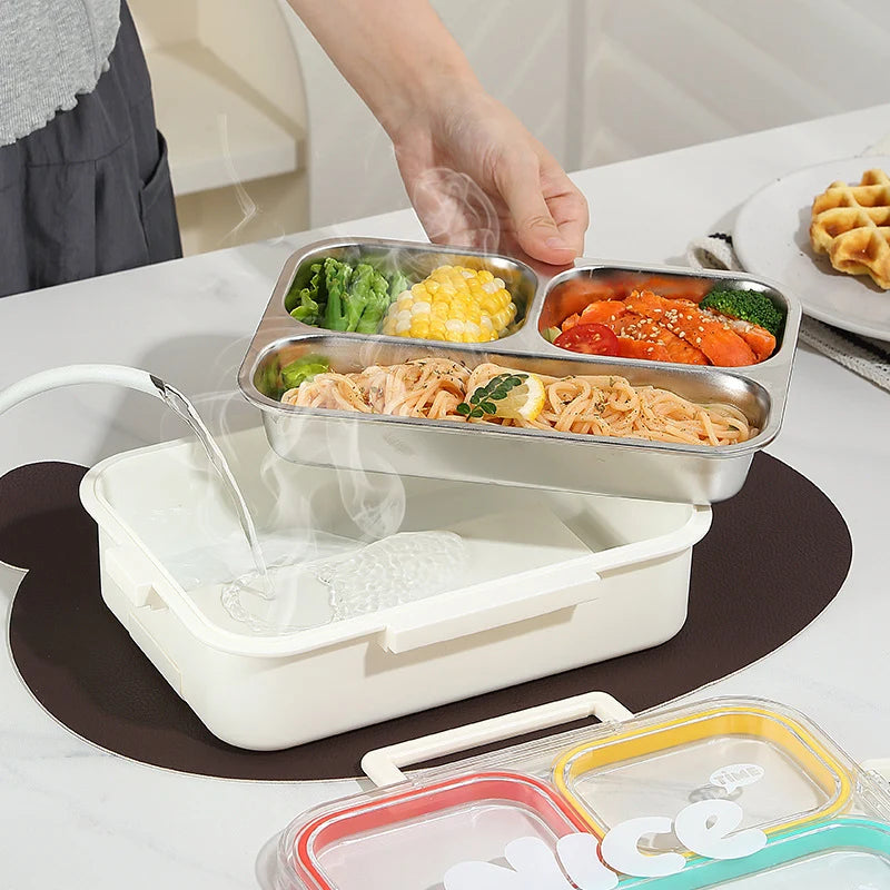 Monikäyttöinen Kolmilokeroinen Ruokasäilytysastia 1