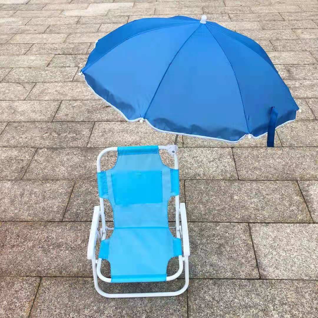 Monikäyttöinen Rantatuoli Aurinkovarjolla Miehille Ja Naisille 2