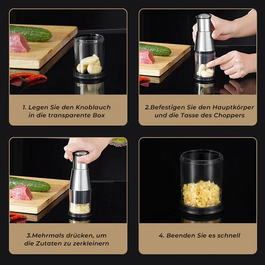 Monikäyttöinen Valkosipulipuristin Keittiöväline 2
