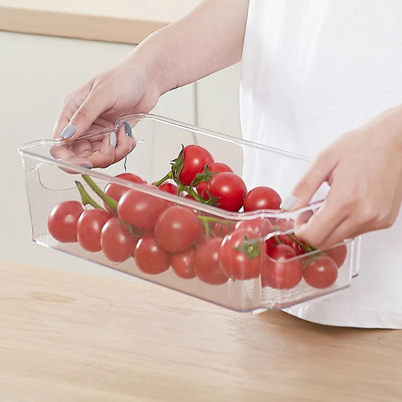 Monikäyttöinen läpinäkyvä säilytyslaatikko litteällä muotoilulla naisille 2