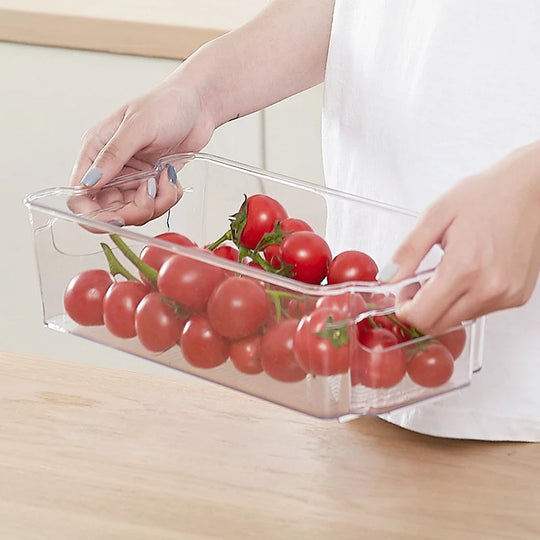 Monikäyttöinen läpinäkyvä säilytyslaatikko litteällä muotoilulla naisille 2