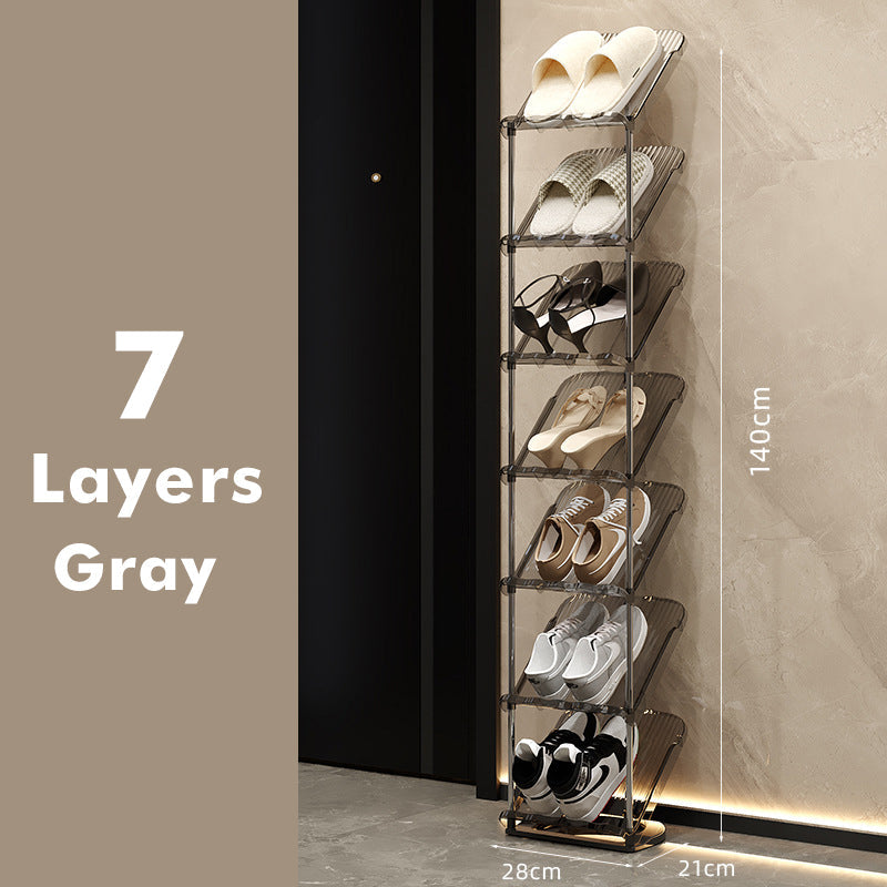 Monikerroksinen Kenkäteline Läpinäkyvä Tyylikäs Säilytysratkaisu 11