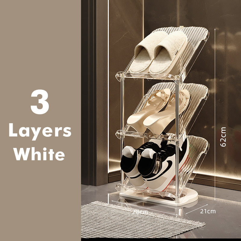 Monikerroksinen Kenkäteline Läpinäkyvä Tyylikäs Säilytysratkaisu 14
