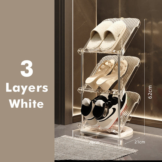 Monikerroksinen Kenkäteline Läpinäkyvä Tyylikäs Säilytysratkaisu 14